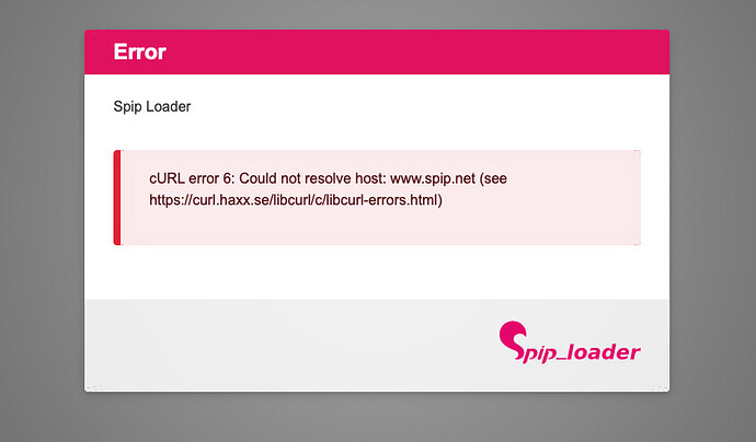 error_spip_loader