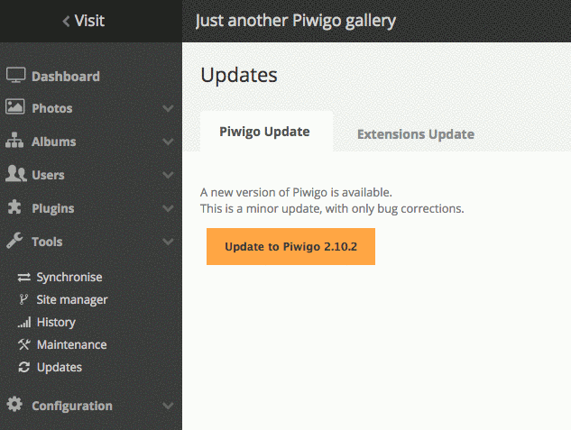 piwigo-automatic-update X