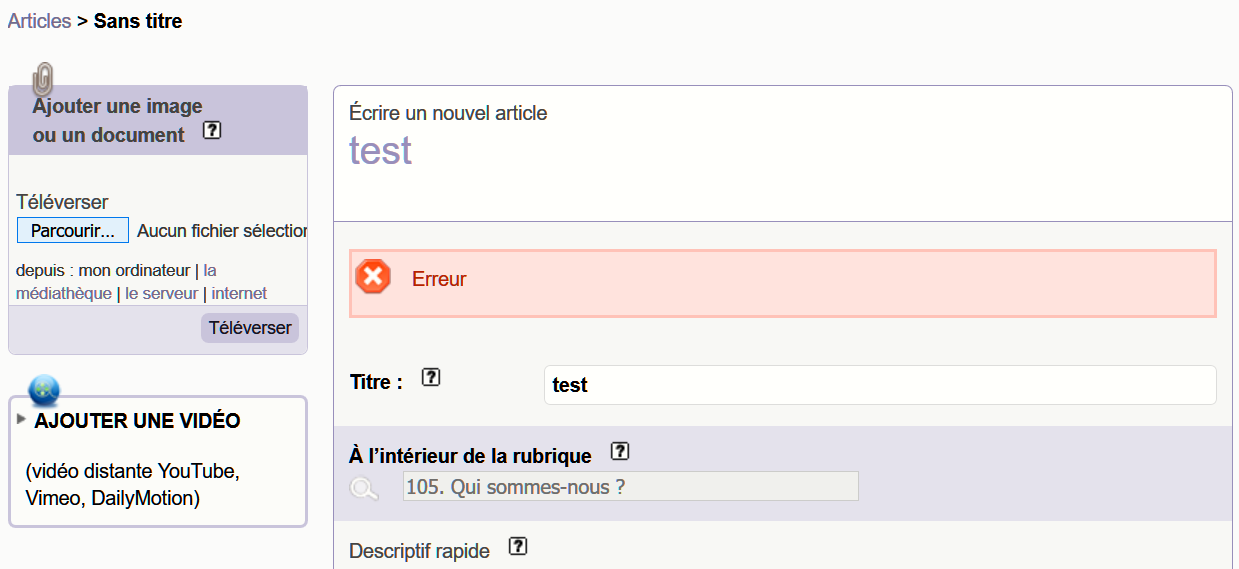 Image en ligne